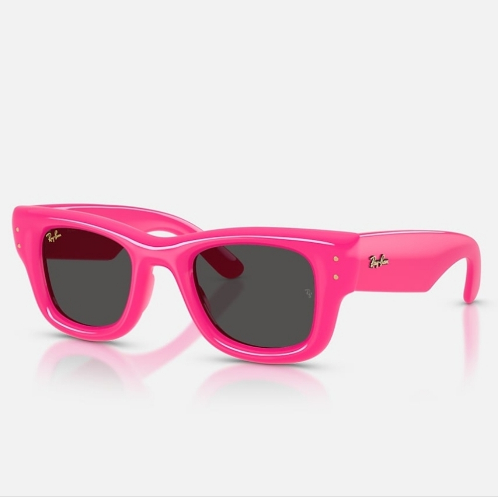 Ray-Ban Pink Wayfarer Puffer ASAP Rocky x Ray-Ban Sunglasses Collection